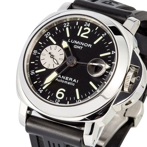 what is the gmt hand on panerai|Panerai luminor gmt 44mm.